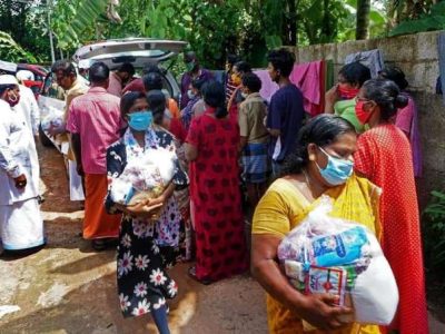 Essential Food kit distribution during the pandemic